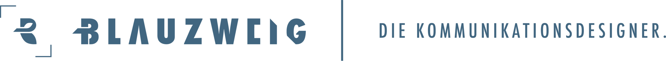 Logo Blauzweig – Agentur für Branding, Konzept & Design